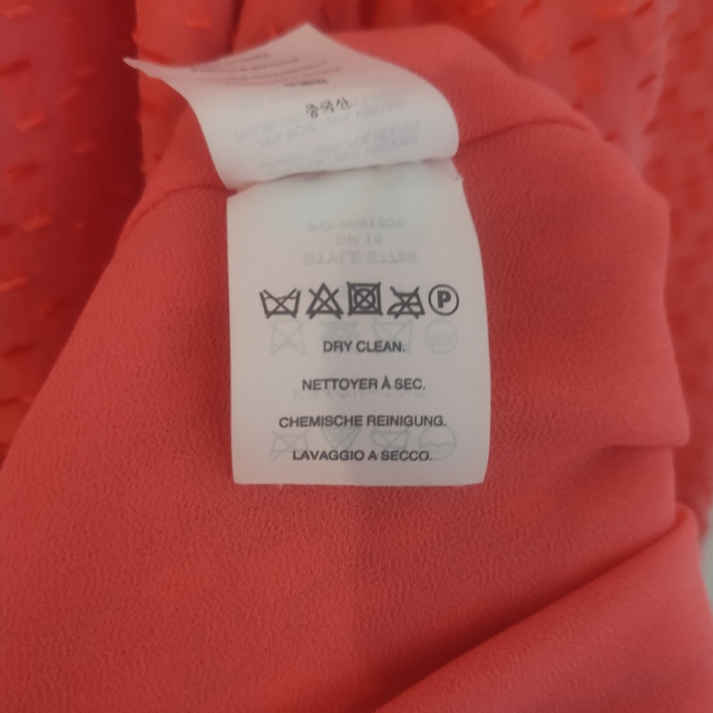 J.Crew Silk Blend Blouse Womens 12 Pink V-Neck Long Sleeve Classic Luxe - Picture 7 of 9